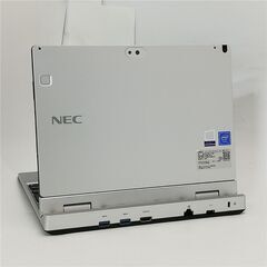 送料無料 高速SSD 10.1型ワイド タブレット NEC PC-VKF11T1B1 中古美品 Celeron 4GB 無線 Wi-Fi Bluetooth Webカメラ Windows11 Officeの画像