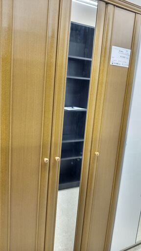 ★ジモティ割あり★ アサヒハウス ワードローブ 茶 H185×D55×W84 クリーニング済み TJ2126