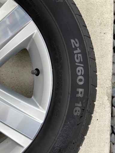 VW シャラン　タイヤホイールセット215/60R16  6.5J ET33
