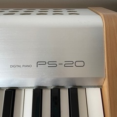CASIO電子ピアノPS-20の画像
