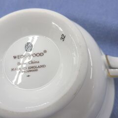 ① WEDGWOOD ワイルドストロベリー ティーカップ&ソーサー ピオニー ウェッジウッド WILD STRAWBERRY 札幌 西岡店の画像