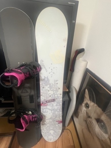 スノボー　1度のみ使用　2022 購入　美品
