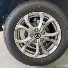 新車外し　2023年9月納車マツダcx-3純正ホイールタイヤ4本セット