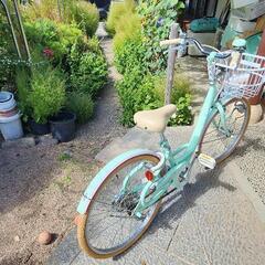 商談中　子供用　22インチ　自転車　の画像