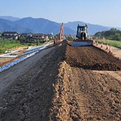 主張多摩川河川敷