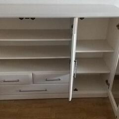 カップボード幅120 高さ90 奥行32の画像