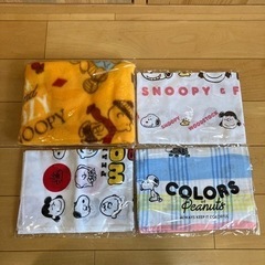 【10月末まで】スヌーピー　手ぬぐい　ブランケット　保冷バック