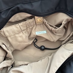 トッカ　tocca トートバッグ　2way ショルダーバッグ　ブラック マザーズの画像