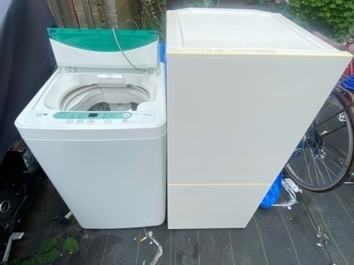 冷蔵庫と洗濯機(美品)