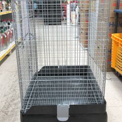 SANKO / 三晃商会 ペットケージ 小動物 キャスター付き C26 ブラック【ユーズドユーズ名古屋天白店】JO0028の画像