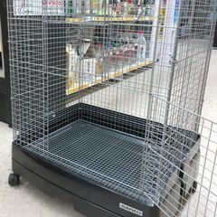 SANKO / 三晃商会 ペットケージ 小動物 キャスター付き C26 ブラック【ユーズドユーズ名古屋天白店】JO0028の画像