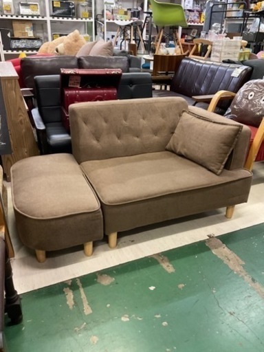 エミリア！オットマン付ソファ！