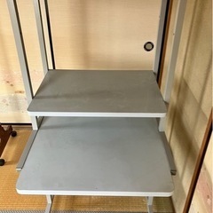 棚　パソコン用の机などに【11月中旬までの最終お値引きです】の画像