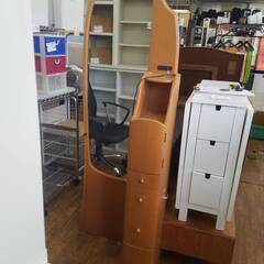 リサイクルショップどりーむ鹿大前店 No7254 鏡台 大き目のサイズ！ 取り外し可能で壁にも掛けれる！の画像