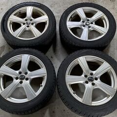 【TH-027】wedsホイール+ブリジストンタイヤセット☆215/50R17☆17x7J 5穴/50/PCD114.3