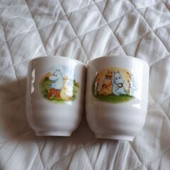 ムーミン　湯のみ　無料　　　キャンセルしないかたの画像