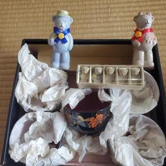 汁椀&熊の塩胡椒入れ