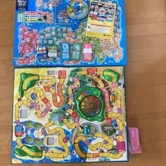 人生ゲーム❣️ドラえもん日本旅行ゲーム❣️の画像