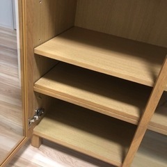 無印良品　脚付きキャビネット