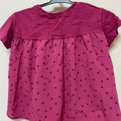 BLEEZE Tシャツ　ピンク 星の画像
