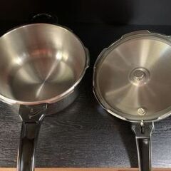 【リサイクルストアスターズ城西店】【中古品】パール金属 クッキングシェフ 3層底 圧力鍋 3.8L 5合炊 H-5122の画像