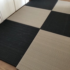 ニトリ ユニット畳 9枚組の画像