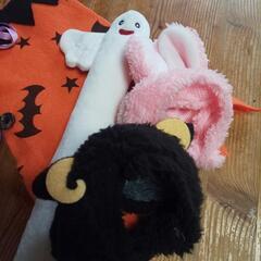 ハロウィン  わんにゃんおもちゃと変身８点セットの画像