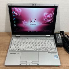 Sim搭載・お買い得＞　08104 超軽量 Panasonic CF-RZ6８GB/SSD256 /i5 タッチパネル　office Win11