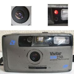 シャッターOK コンパクトカメラ Vivitar XM 230 パノラマ切替 APS U.S.A フィルムカメラ　☆ PayPay(ペイペイ)決済可能 ☆ 札幌市 豊平区 平岸の画像