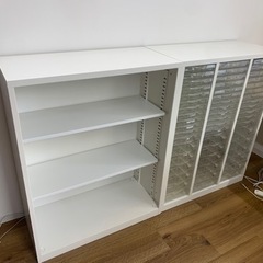 オフィス家具　スチール棚　キャビネット　まとめ売りの画像