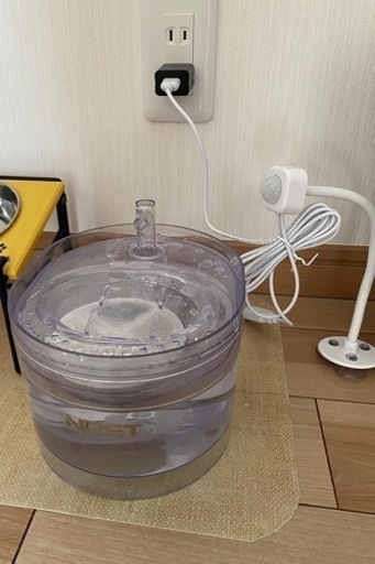 【値下げしました！】★NPET ペット自動給水器 フィルター　赤外線センサー付き★