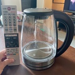 decopro 電気ケトル　ガラス製