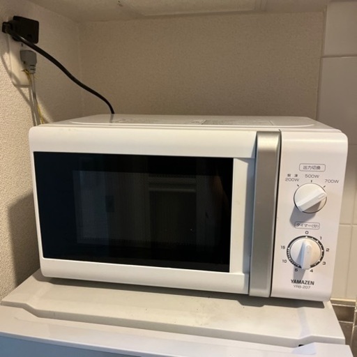 電子レンジ　YAMAZEN  YRB-207