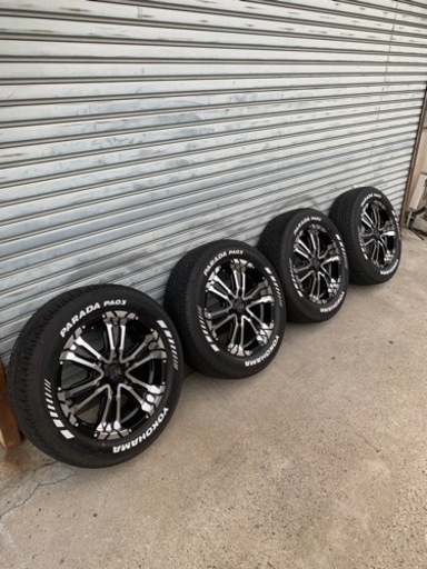 ハイエース　タイヤホイールセット　 MID ナイトロパワー クロスクロウ