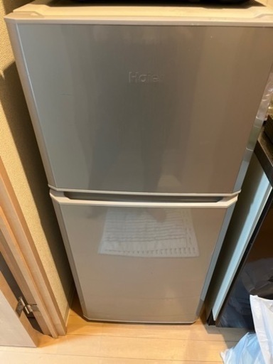 冷蔵庫　ハイアール　ノンフロン冷凍冷蔵庫（121L）
