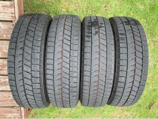 中古スタッドレスタイヤ★BRIDGESTONE BLIZZAK VRX3◆155/65R14◆アルミホイー ルセット