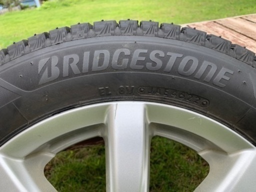 中古スタッドレスタイヤ★BRIDGESTONE BLIZZAK VRX3◆155/65R14◆アルミホイー ルセット