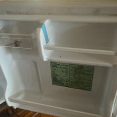 ☆無料☆地元のみ発送不可☆YAMADA ヤマダ電機 Herb Relax 45L 冷蔵庫 小型 1ドア YRZ-C05B1☆の画像
