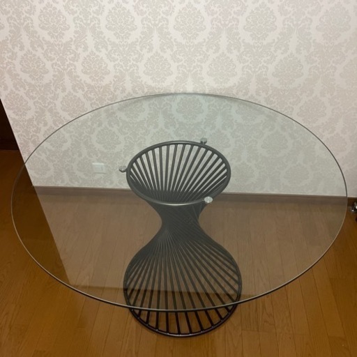 Calligaris VORTEX カリガリス　ガラステーブル　送料込み