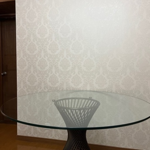 Calligaris VORTEX カリガリス　ガラステーブル　送料込み