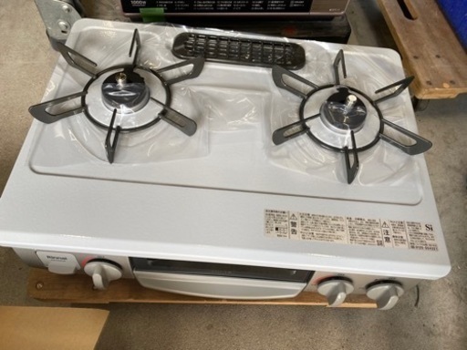 2023年製?新品未使用品❣️リンナイ ガステーブル プロパンガスLPG用 幅約56cm 片面焼きグリル 右強火力 KG35NGRR/