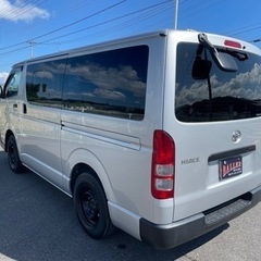 美品！車検2年付！トヨタ　ハイエース　DX 後部座席カスタム　平成26年式の画像