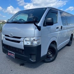 美品！車検2年付！トヨタ　ハイエース　DX 後部座席カスタム　平...