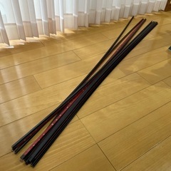 車に使うカーテンレール（直線）の画像