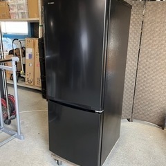 2022年TOSHIBA 153Lブラック二段式冷蔵庫 2022年TOSHIBA 153Lブラック二段式冷蔵庫 TOSHIBA 東芝 冷蔵庫 153L 2