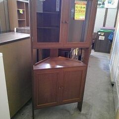 ID:G20054426　三角コーナー飾り棚　※ヒビ有