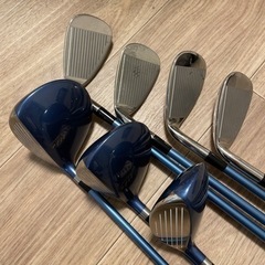 ゴルフクラブ7本とバック付き　レディース