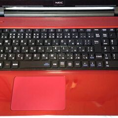 新型Win11搭載♥NECレッド色♥DVD焼き♥新品SSD256GB×年賀状 人気のレッド きれい】Windows11 ブルートゥース搭載 薄型 NECノート