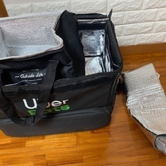 Uber デリバリーバッグの画像