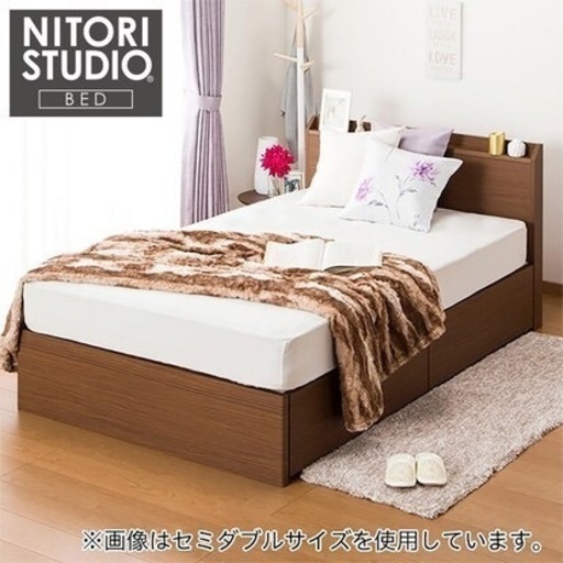 クイーンベッド⭐︎収納付き⭐︎ニトリ&コアラマットレス付き